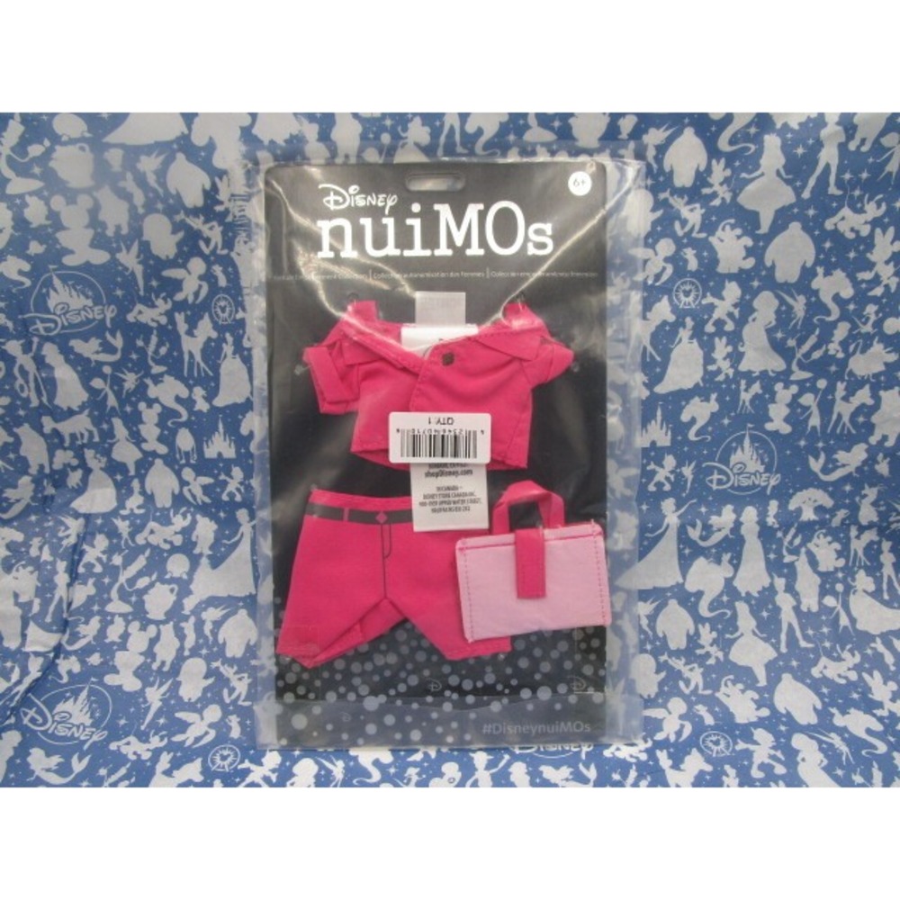 Disney Parks NuiMOs Outfit Pink Power Suit With Laptop Female Empowerment